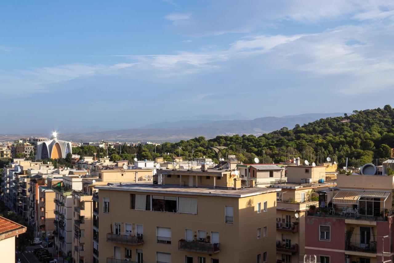Terrazza61 - Appartamento Con Vista Spettacolare Sulla Citta Di كالياري المظهر الخارجي الصورة